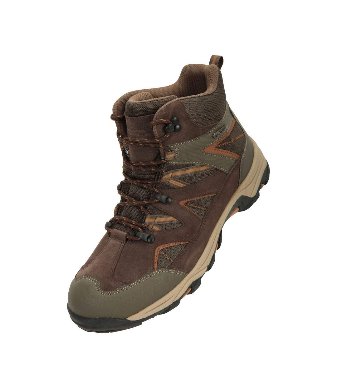 Bottines de randonnée rapid homme marron Mountain Warehouse