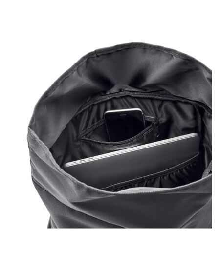 Napa roll top rpet backpack one size black MidOcean