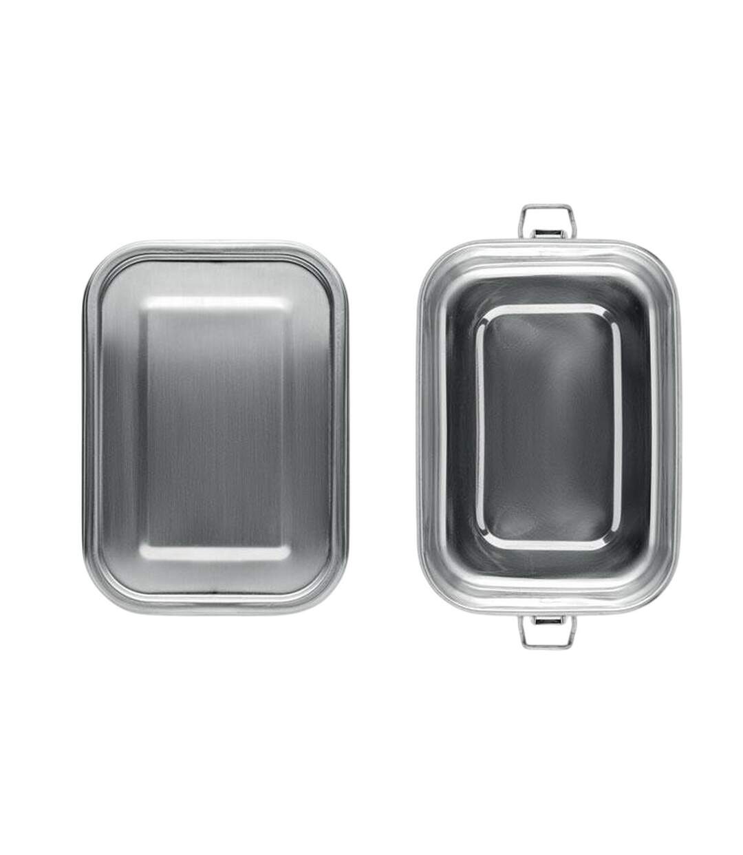 Chan stainless steel lunch box one size matt silver MidOcean-2