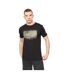 Mens wenfore t-shirt black Crosshatch-1