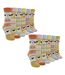 Lot de 12 chaussettes en alpaga pour femme avec motif mouton-1