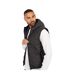 Mens Inferno Hooded Heat Sealed Baffles Gilet Black Brave Soul-4