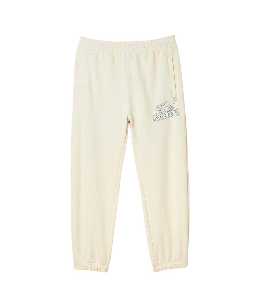 Pantalon De Jogging Club Homme Crème Lacoste-2