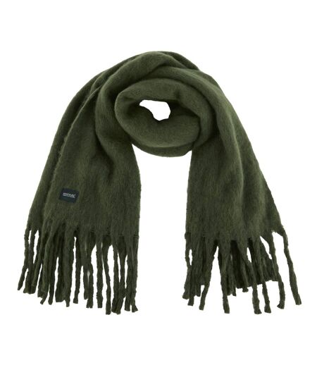 Womens/ladies Aleena Ombre Scarf Dark Khaki Regatta