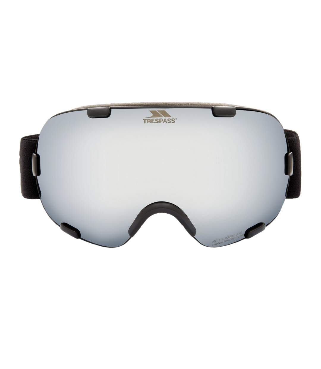 Trespass Bond Mirrored Dual Lens Ski Goggles (Matt Black Frame) (One Size) - UTTP3122-2