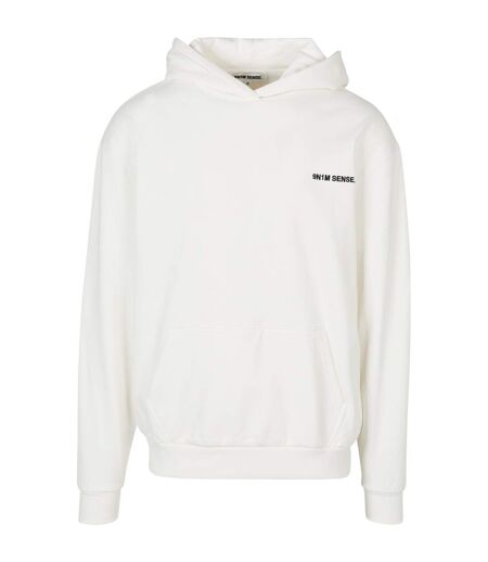 Sweat À Capuche Motif/style Uni Homme Blanc Cassé 9N1M SENSE
