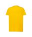T-shirt Motif/style Uni Homme Moutarde Chiné JHK-2
