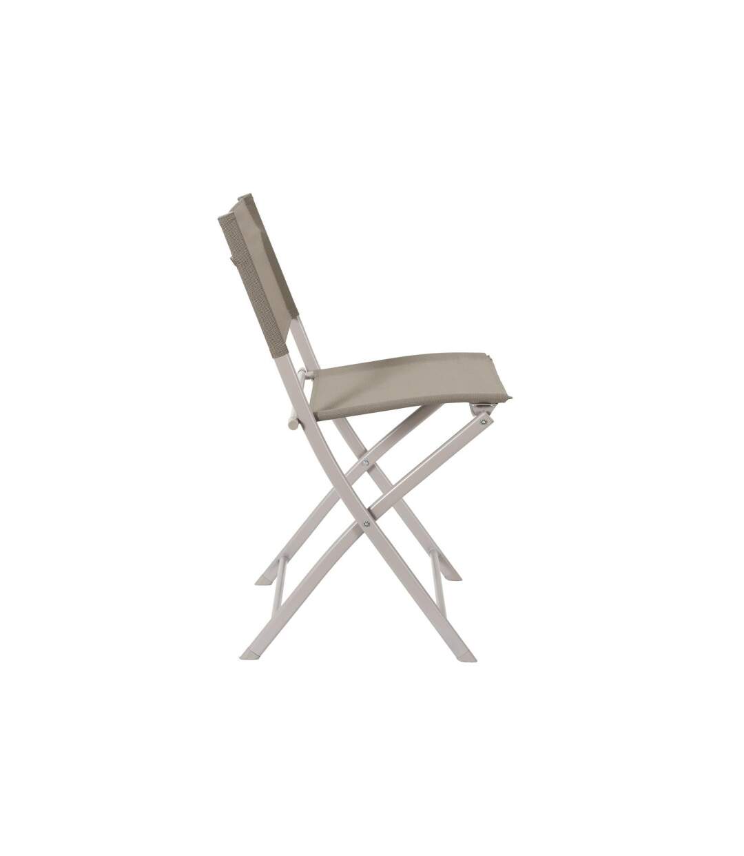 Lot de 4 Chaises de Jardin Elba 80cm Beige-4