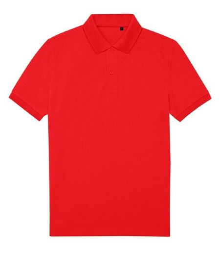 Polo manches courtes - Homme - PU428 - rouge tomate