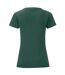 T-shirt Iconic Femme Vert Forêt Fruit Of The Loom-2