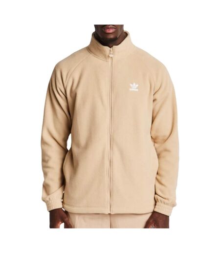 Veste beige homme adidas trefoil fz tedd