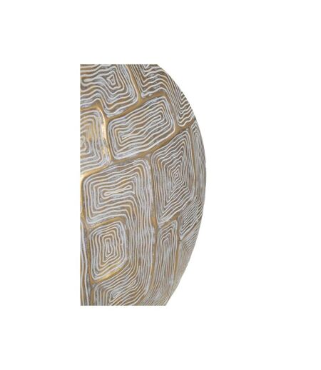 Vase Design en Résine Elips 48cm Or