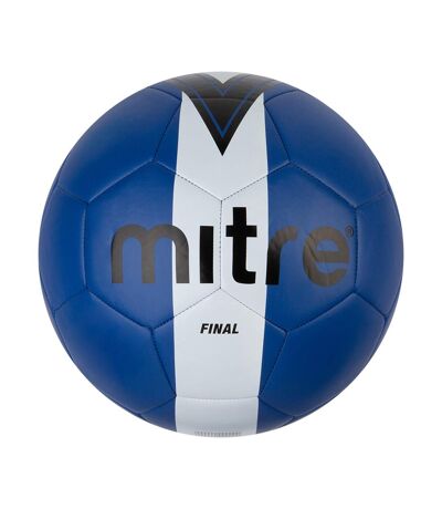 Ballon de foot final taille 5 bleu / blanc Mitre