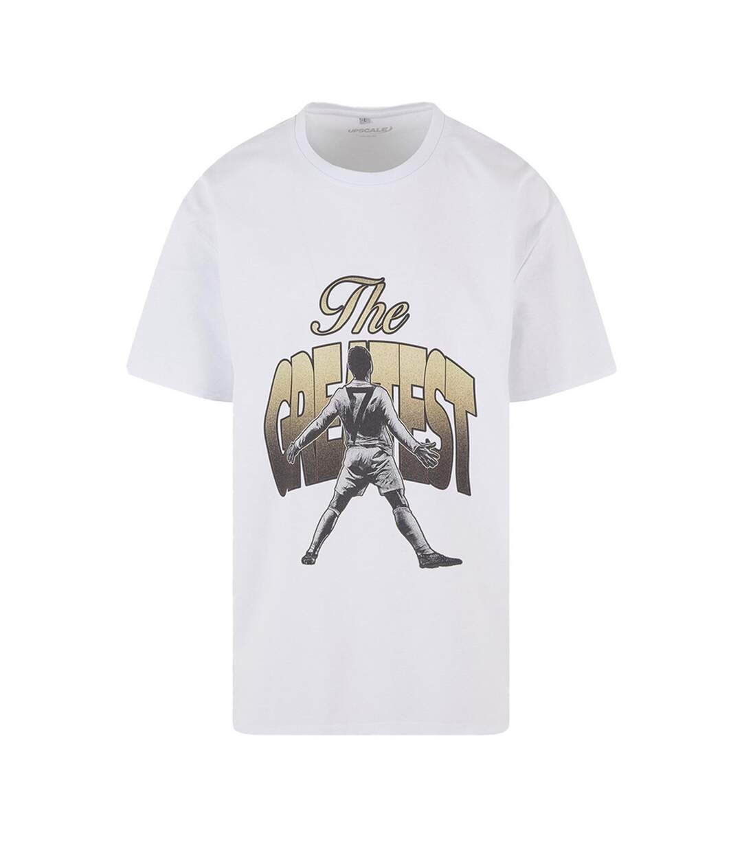T-shirt The Greatest Homme Blanc Mister Tee-2