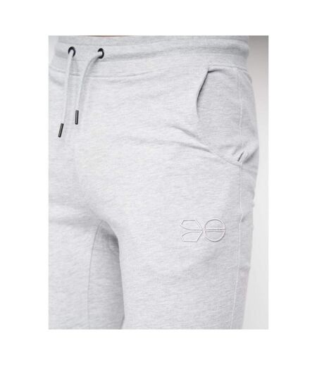 Ensemble Sweat À Capuche Et Pantalon De Jogging Emmon Homme Gris Chiné Crosshatch