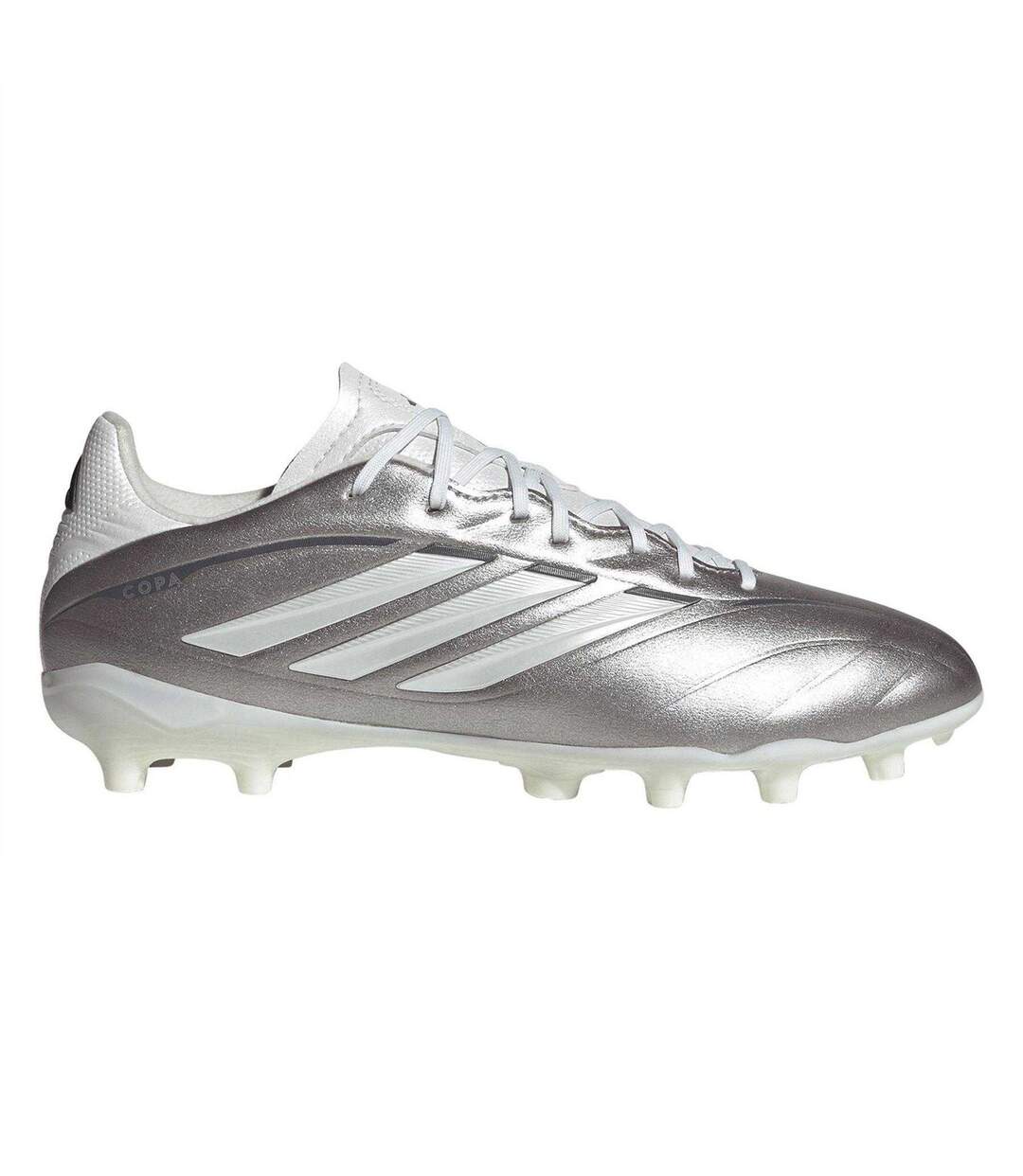 Chaussures De Foot Pour Terrain Ferme Copa Pure League Femme Argenté Adidas-1