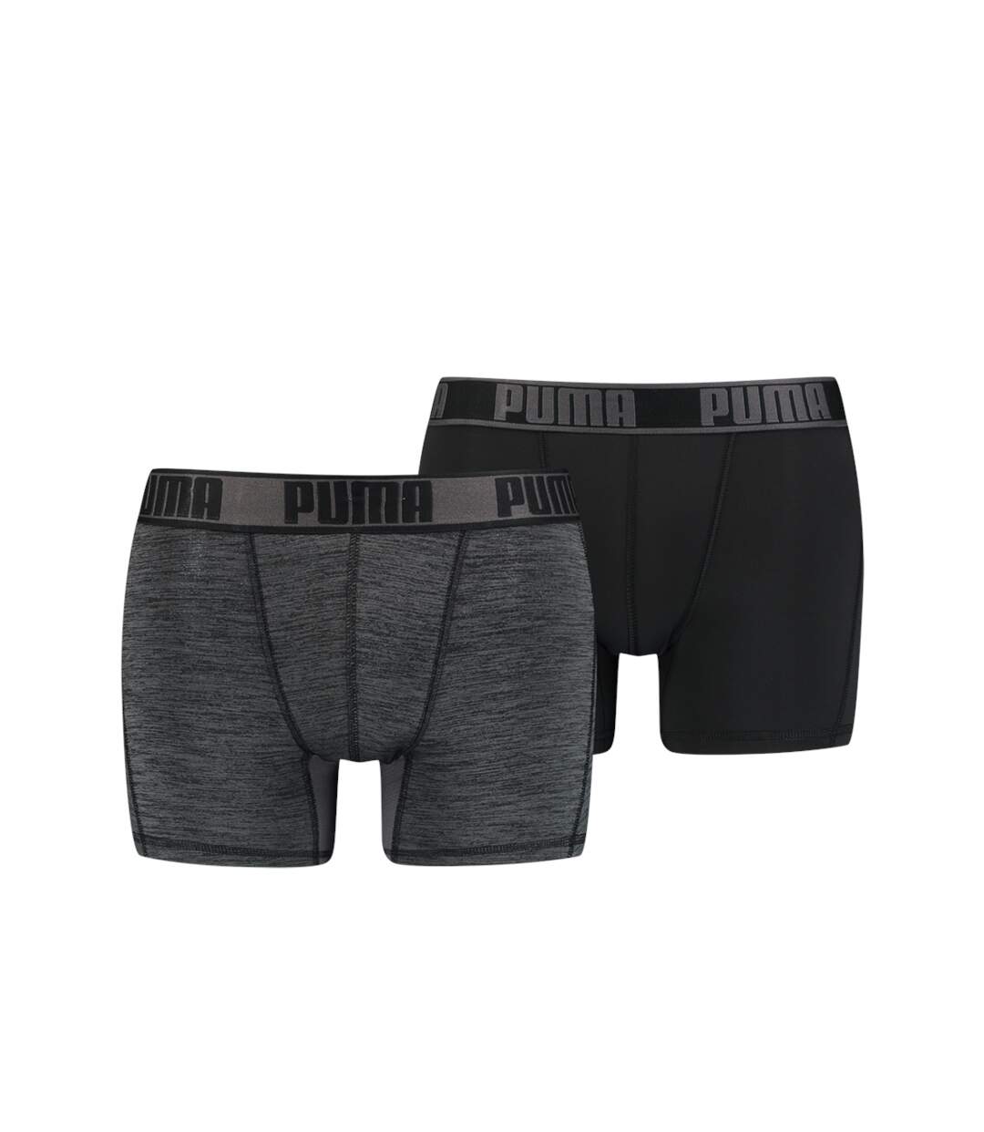 Boxer PUMA pour Homme Qualité et Confort -Assortiment modèles photos selon arrivages- Pack de 2 PUMA ACTIVE BOXER asst200-1