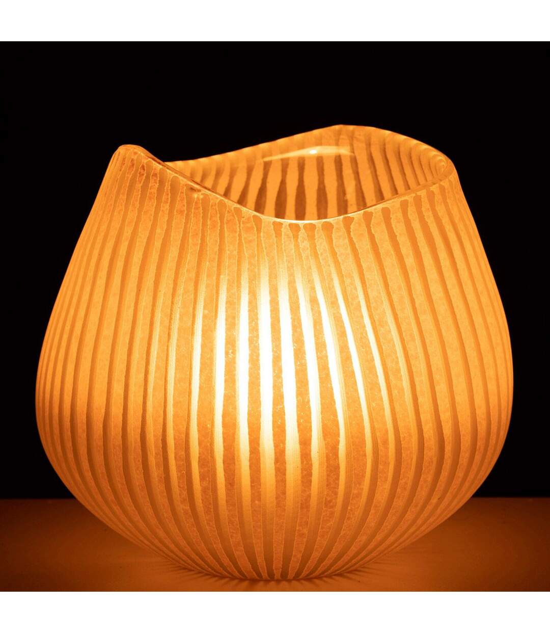 Vase Design Ligne Octave 20cm Rose-3