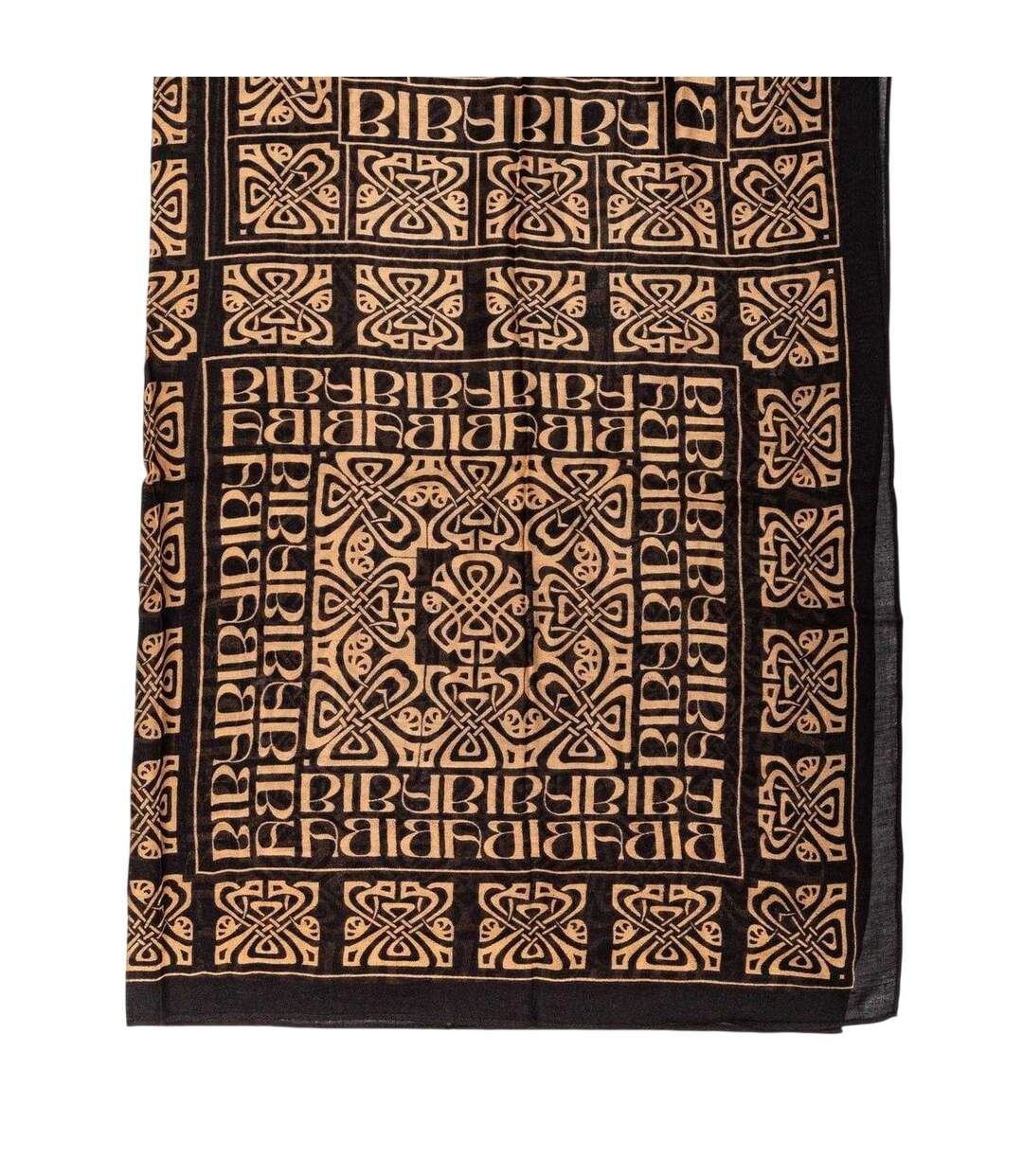 Blair Celtic Knots Scarf One Size Black Gold Biba-2
