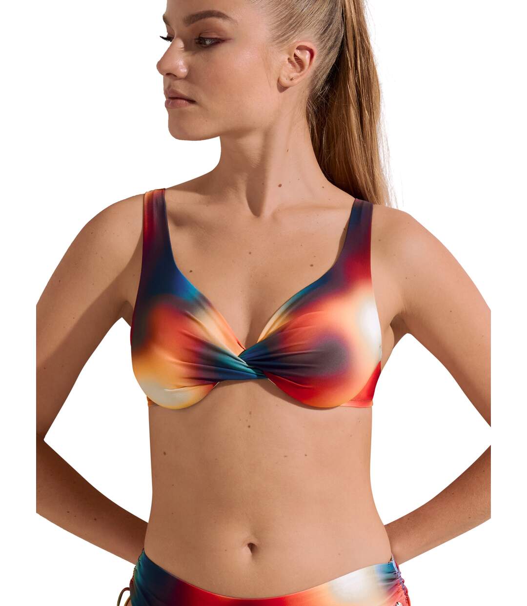 Haut maillot de bain armaturé Olympia Lisca-1