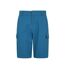 Mens lakeside cargo shorts teal Mountain Warehouse