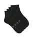 4x paires de chaussettes noires femme dim d024v - 35/38-1