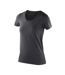 T-shirt Impact Softex Femme Noir Spiro-1