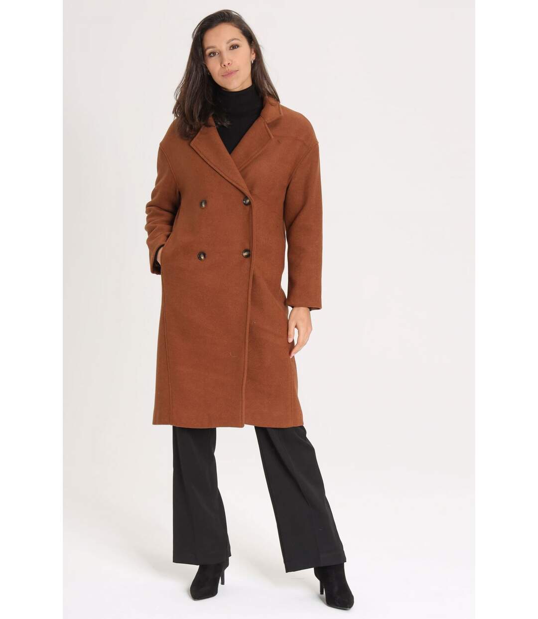 Manteau VANA Camel