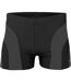 Mens Sykes Swim Shorts Black Grey Crowell-1