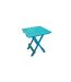 SupaGarden Folding Plastic Camping Table (Turquoise) (One Size) - UTST9084