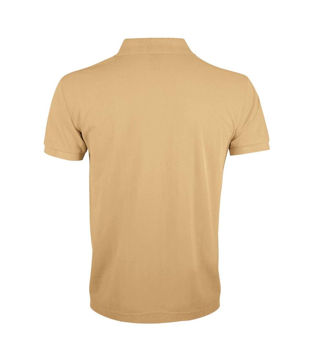 SOLs Mens Prime Pique Plain Short Sleeve Polo Shirt (Sand) - UTPC493