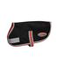 1200d therapy-tec dog coat 25cm black/silver/red Weatherbeeta