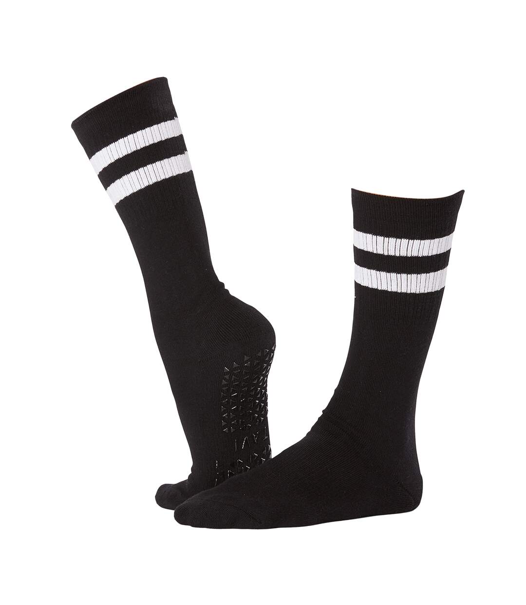 Chaussettes antidérapantes kai femme noir / blanc Tavi Noir-1