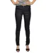 Pantalon femme slim taille haute noir stretch - Confortable et élégant-1
