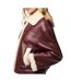 Veste bordeaux femme pieces janelle-3
