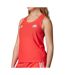 Débardeur de running rouge femme adidas otr ar singl w-1