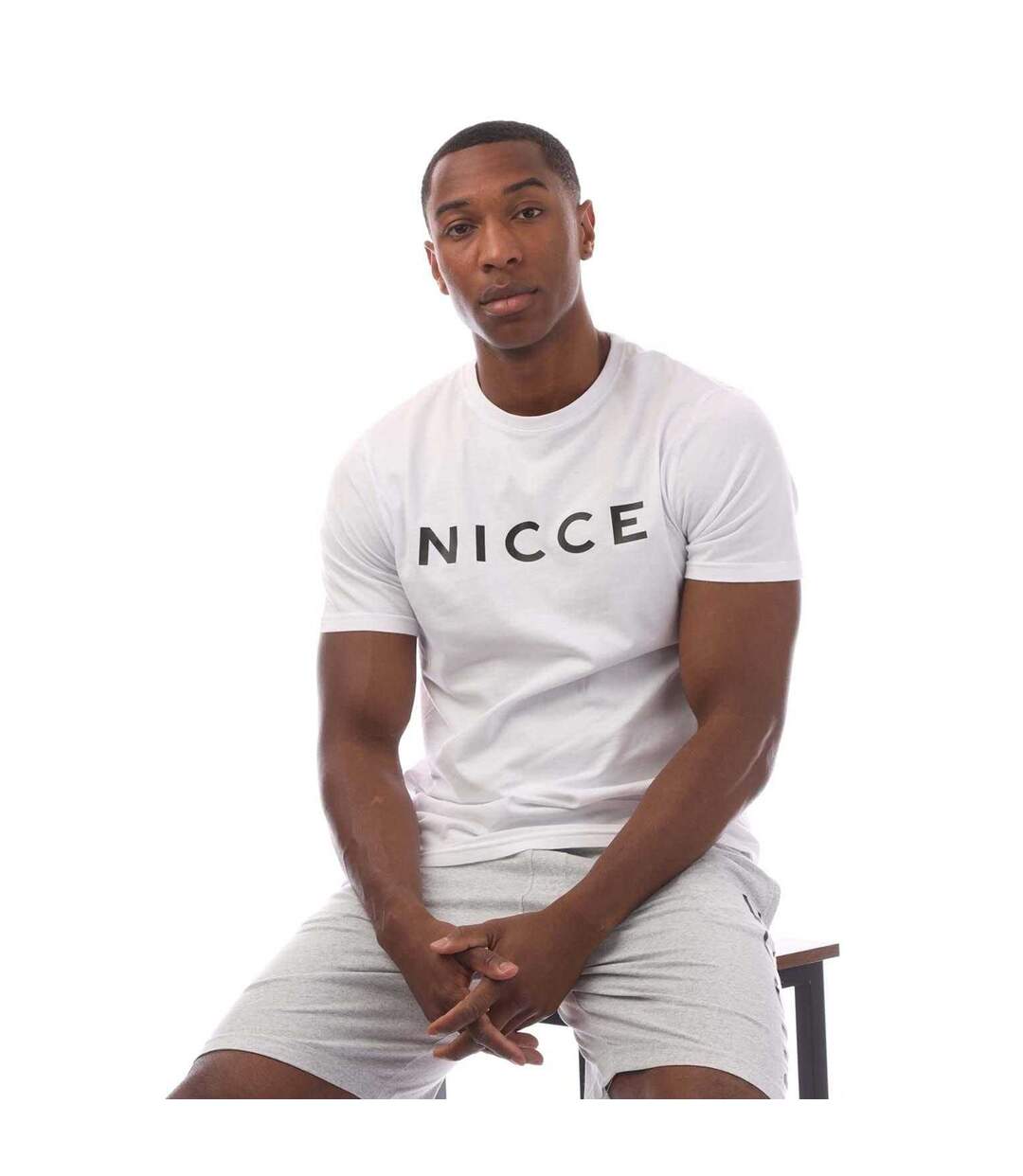 Ensemble De Vêtements De Détente Aberdeen Homme Blanc Gris Nicce-1