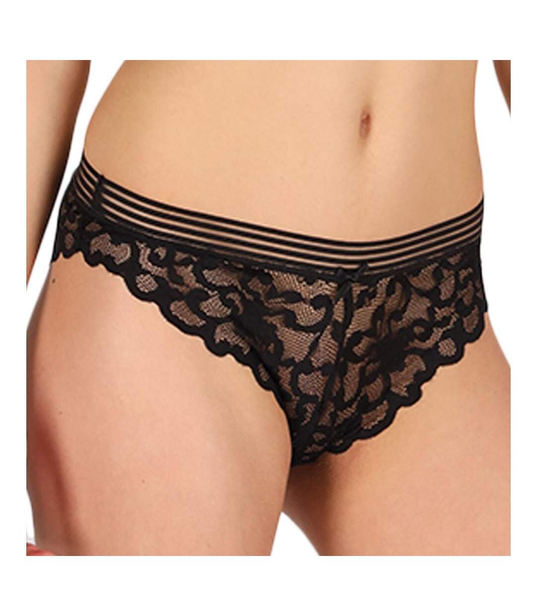 Tanga Noir Femme Les Petites Bombes Livia - S