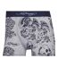 Mens Lonty 5 Pack Boxer Shorts Cotton Grey Navy Charcoal Underwear-3