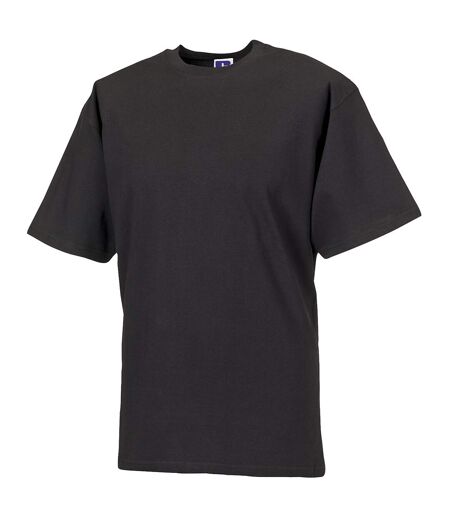 Russell Europe - T-shirt épais à manches courtes 100% coton - Homme (Noir) - UTRW3276