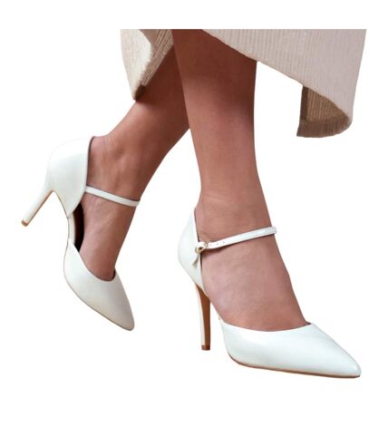 Talons hauts Larges reflex femme blanc Where´s That From