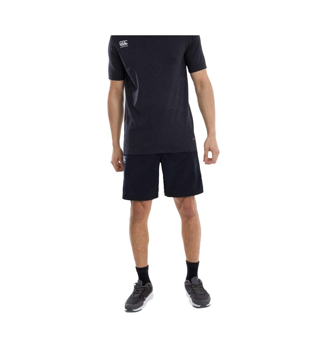 Mens Woven Gym Shorts Black Canterbury-1