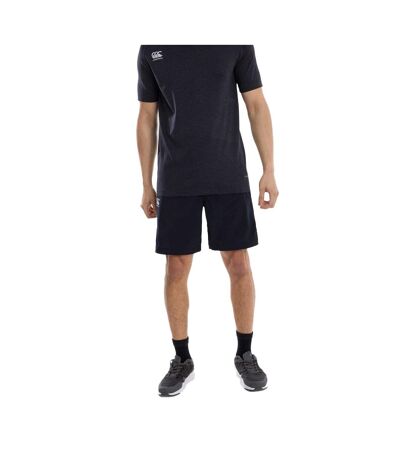 Mens Woven Gym Shorts Black Canterbury