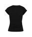 T-shirt Basic Femme Noir Build Your Brand-2