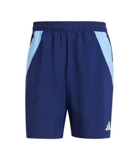 Mens Tiro 24 Football Shorts Navy Blue Adidas