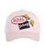 Casquette trucker avec filet Schott Pink Vondutch-2