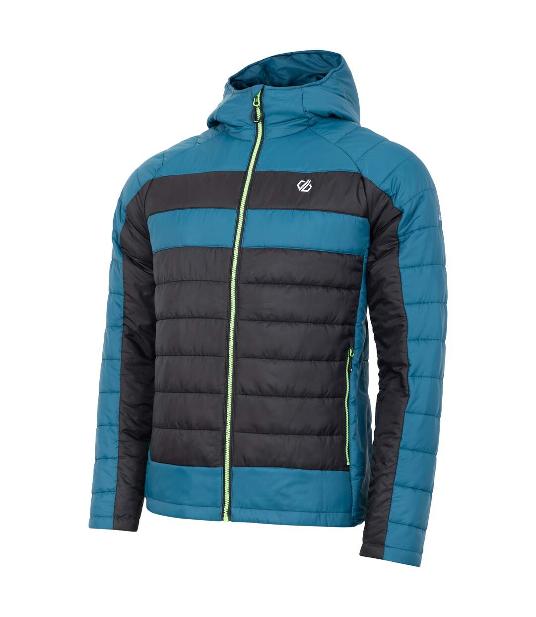 Doudoune Matelassée À Capuche Touring Homme Bleu Sarcelle Noir Dare 2B-3