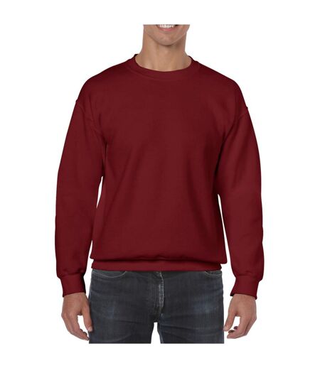 Mens Heavy Blend Sweatshirt Garnet Gildan