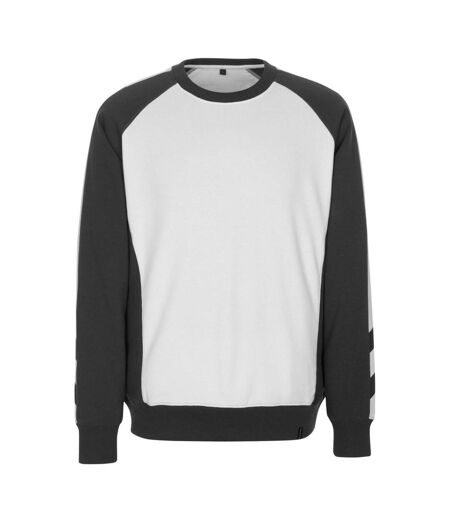 Blanc Anthracite Foncé Mascot