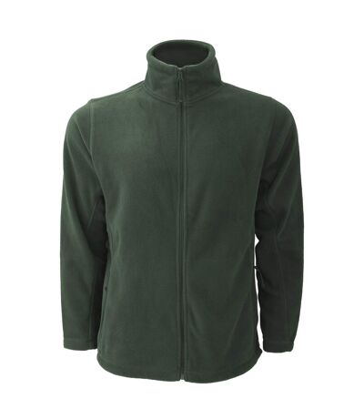 Jerzees colours veste polaire à fermeture zippée homme vert bouteille Russell